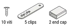 Strip EcoLED COB AC accessori