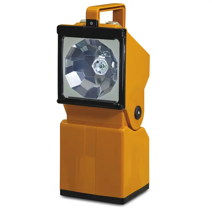 Lampada LED portatile ad alto rendimento con funzione anti-blackout e schermi colorati