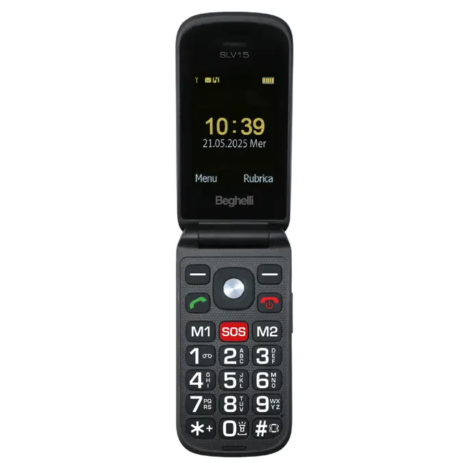 Cellulare GSM con tasto di chiamata rapida di soccorso