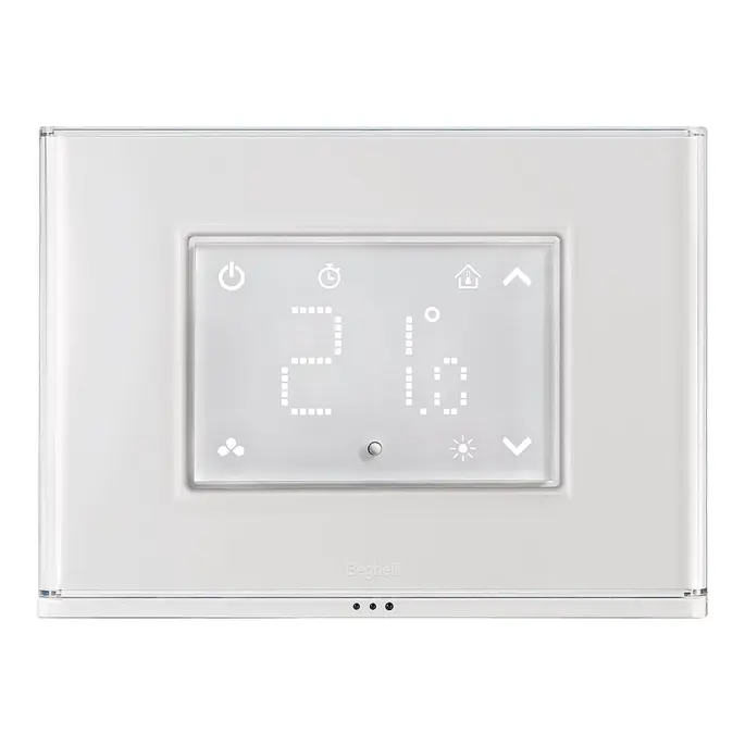 Cronotermostato Smart con display touch e placca luminosa!