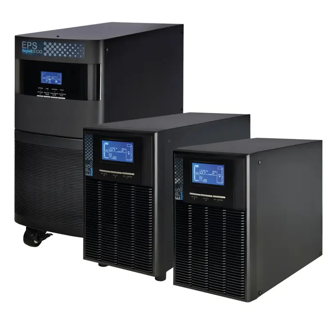 LG EPS, il nuovo sistema a batteria centralizzata con elevato fattore di potenza, efficiente, affidabile, sia per emergenza che per segnaletica.