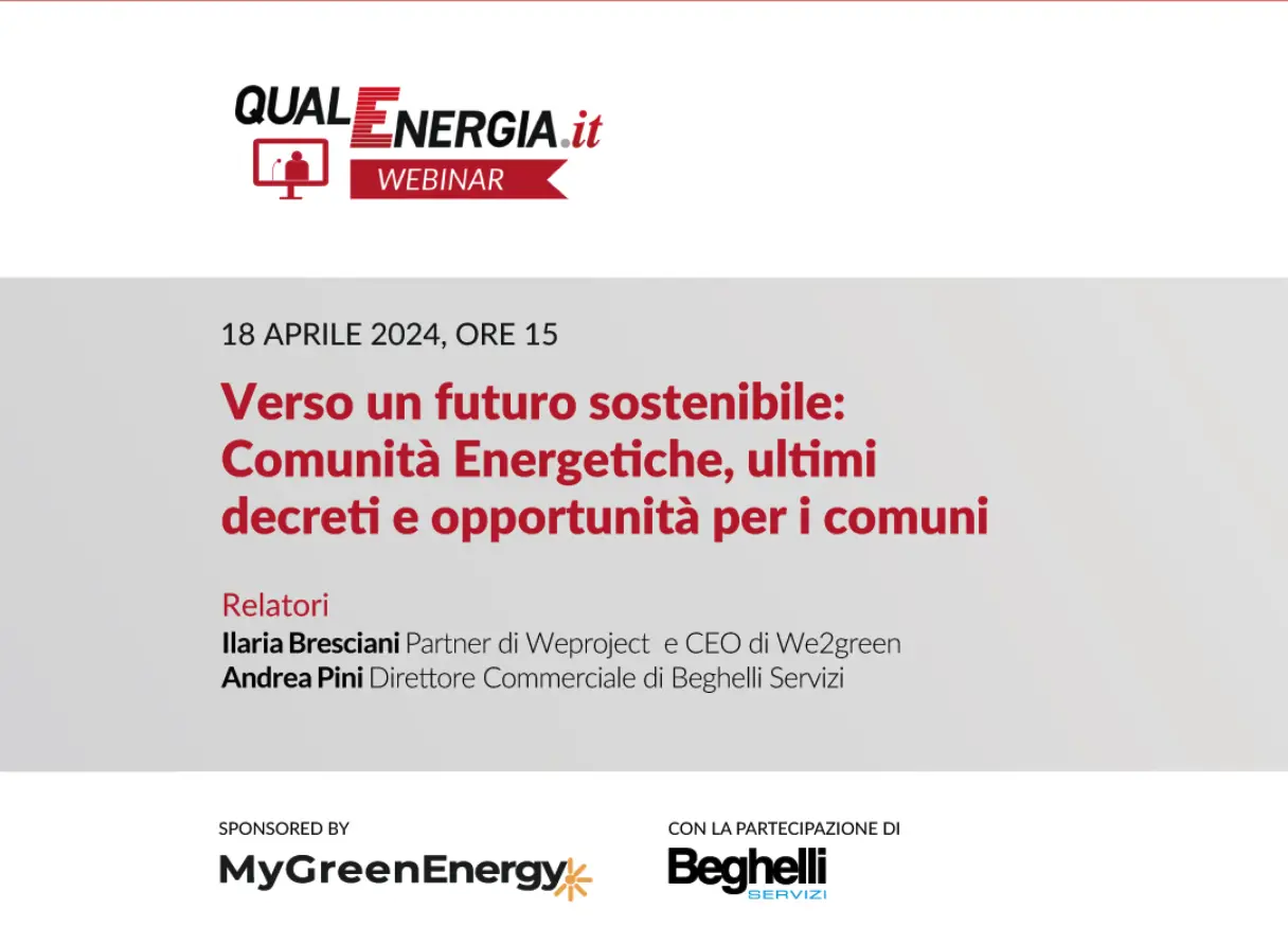 Webinar 01/02: Bando di Regione Veneto per la creazione di Comunità Energetiche