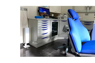 Sanificare l'aria in uno studio dentistico