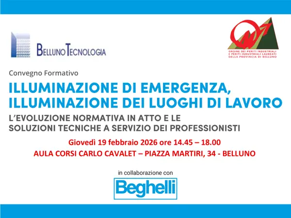 Seminario formativo a Belluno il 19 febbraio