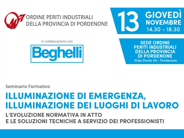 Seminario formativo a Pordenone il 13 novembre