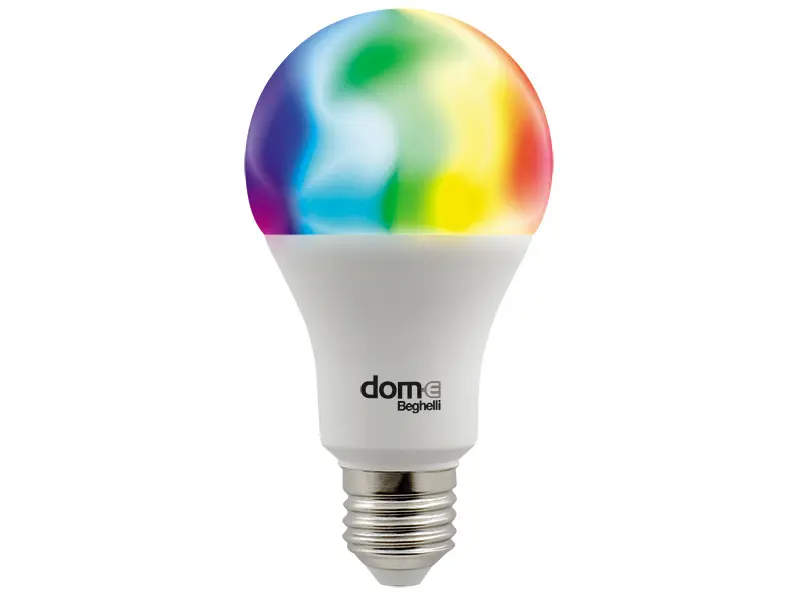 Beghelli Dome 81168 Modulo attuatore Wi-Fi ON-OFF, Smart con App Beghelli  DOME, Uscita relè, Massimo 250W Lampadine LED, IP20