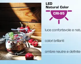 Natural Color ZafiroLED Beghelli