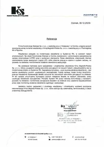 KS Konstrukcje Stalowe Sp. z o.o. Ozimek
