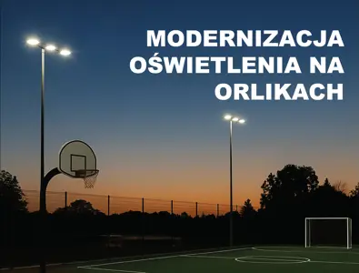 SPORTOWE OŚWIETLENIE NA ORLIKI