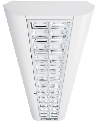 LED luminaire for surfaced and suspended ceiling mounting